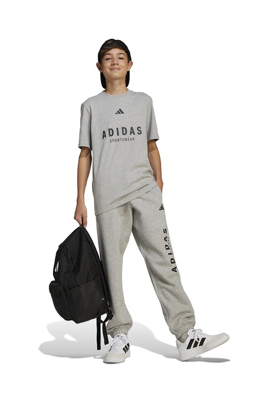Παιδικό βαμβακερό μπλουζάκι adidas JC7641