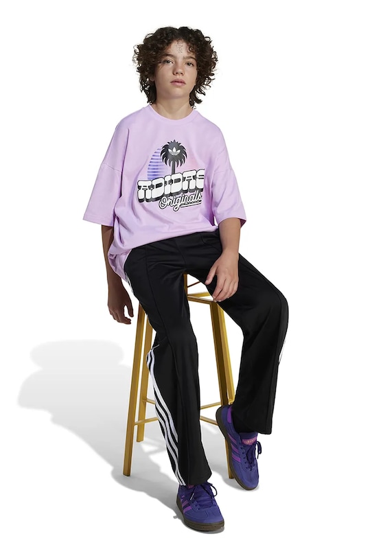 Дитяча бавовняна футболка adidas Originals JD0372