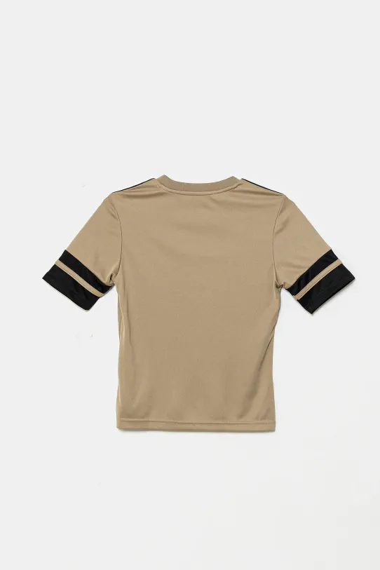 Chłopiec adidas Performance t-shirt dziecięcy JP3415 brązowy
