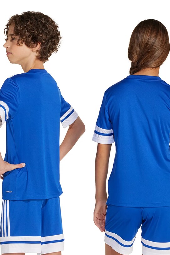Дитяча футболка adidas Performance JJ0054 блакитний