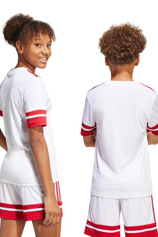 adidas Performance tricou copii JJ0059 alb