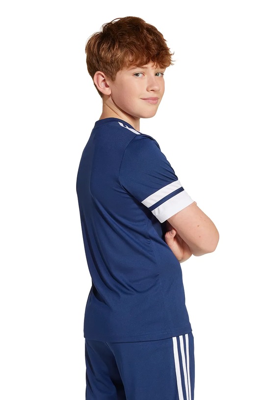 Дитяча футболка adidas Performance JJ0053 темно-синій