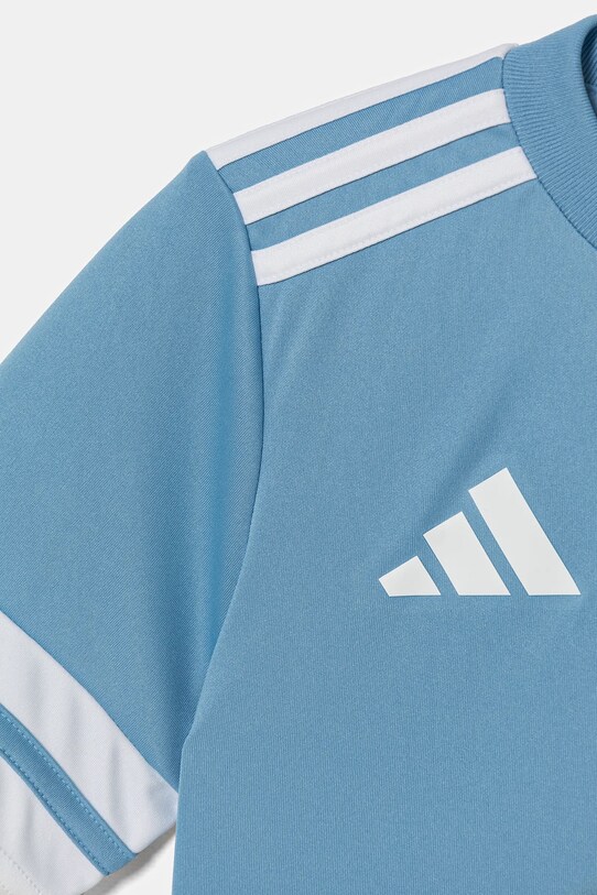 Дитяча футболка adidas Performance блакитний JJ0050