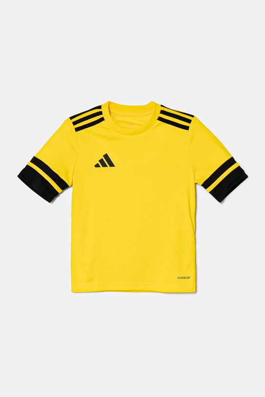 Παιδικό μπλουζάκι adidas Performance JJ0056 κίτρινο SS25