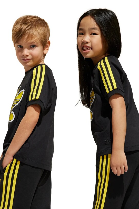 adidas Originals t-shirt bawełniany dziecięcy JD0456 czarny