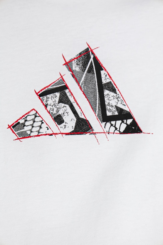 adidas tricou de bumbac pentru copii alb JI6672