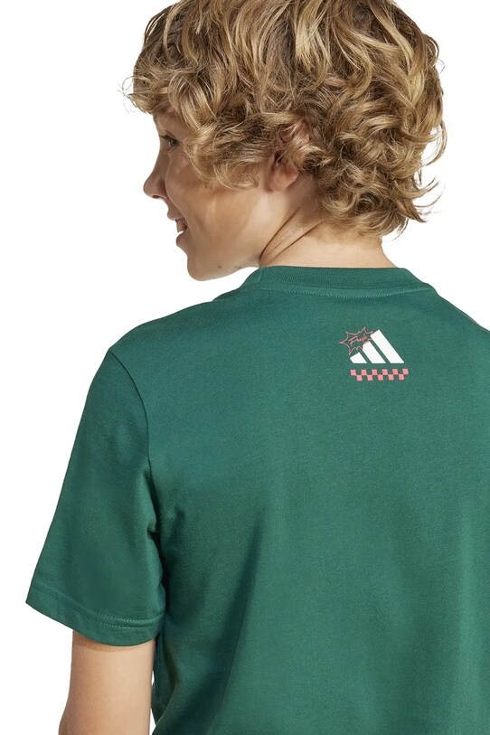 Dětské bavlněné tričko adidas JI6676