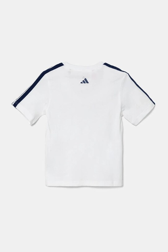 Fiú adidas gyerek pamut póló JI6674 fehér