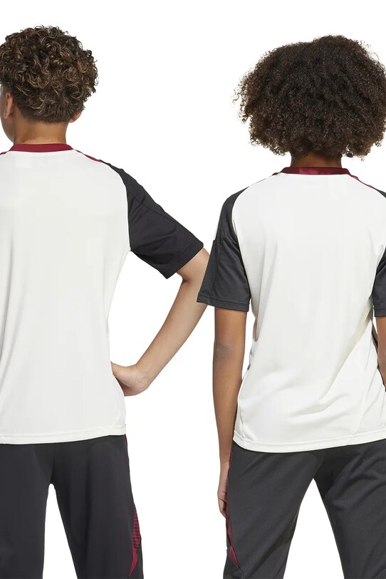 Дитяча футболка adidas Performance MUFC JE3728 бежевий