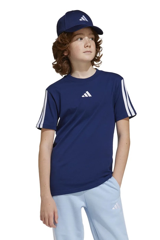 Детская хлопковая футболка adidas JD6490