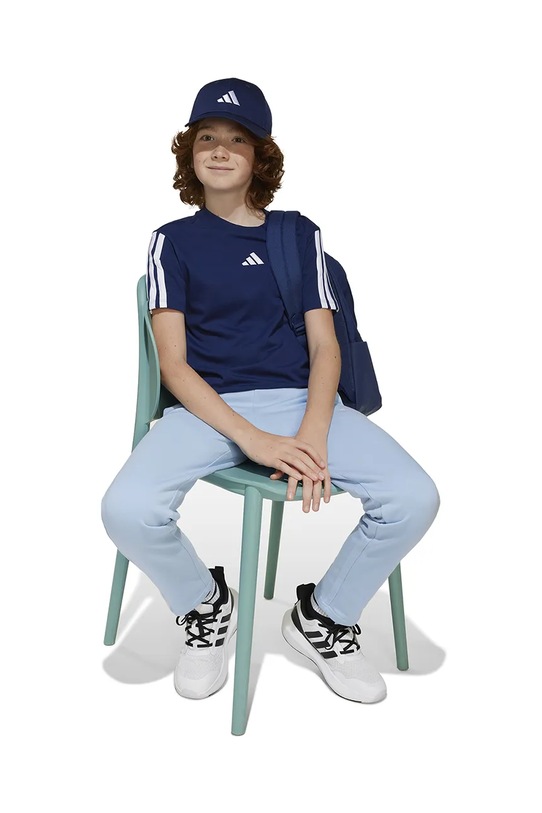 Детская хлопковая футболка adidas JD6490