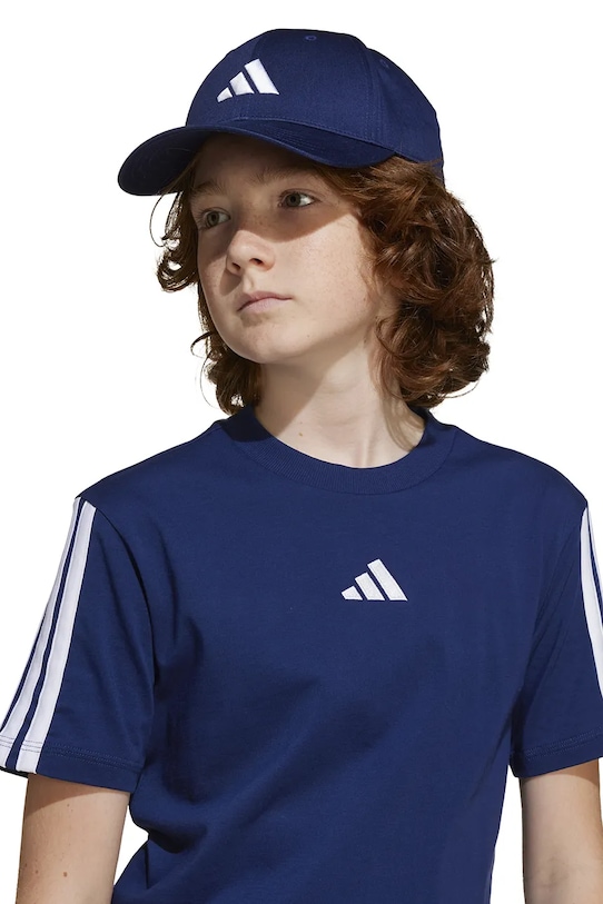 Детская хлопковая футболка adidas JD6490