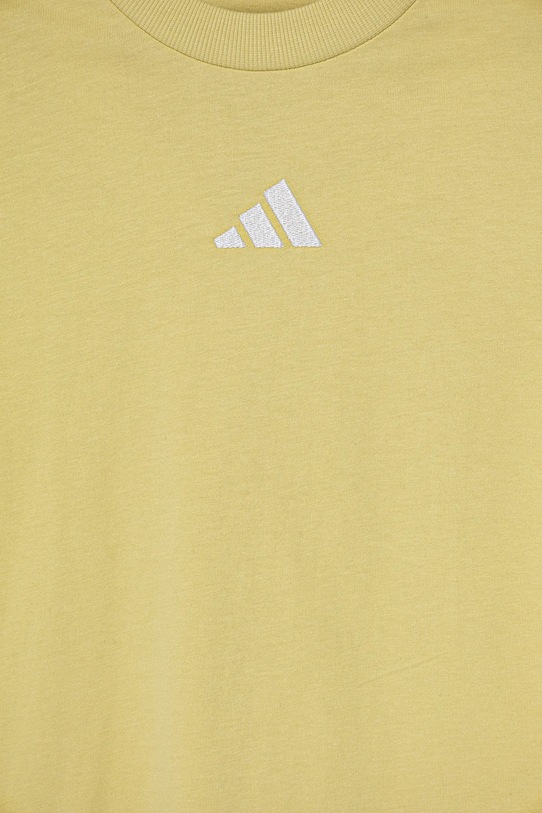 adidas tricou de bumbac pentru copii galben JN1372