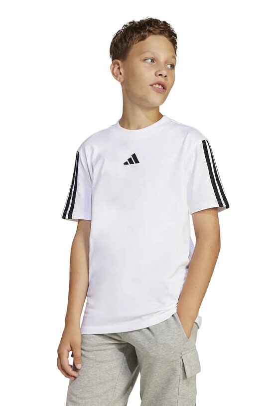 Otroška bombažna kratka majica adidas JD6488