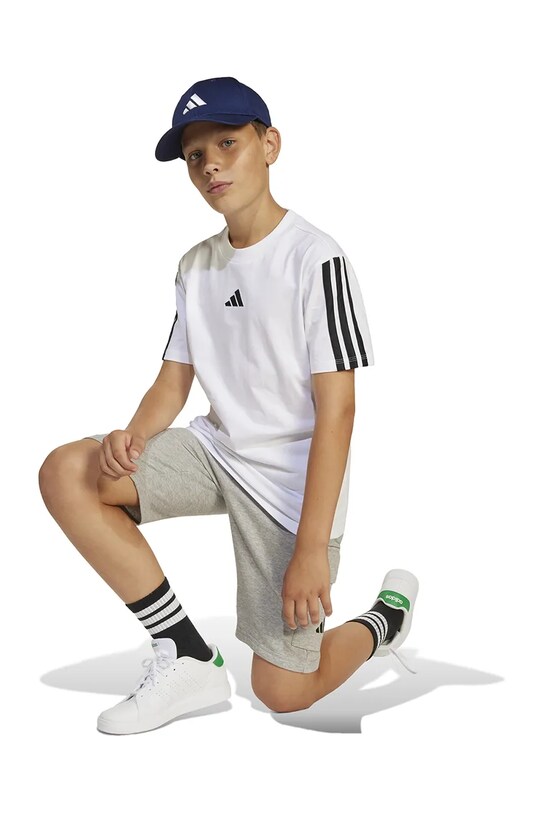 Otroška bombažna kratka majica adidas JD6488