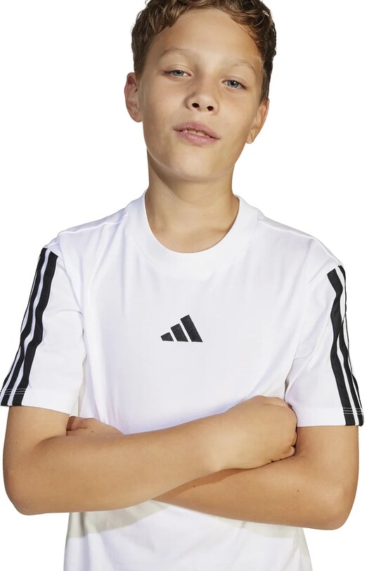 Otroška bombažna kratka majica adidas JD6488
