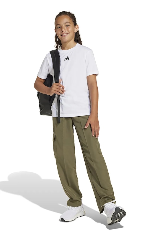 Παιδικό βαμβακερό μπλουζάκι adidas JC9774