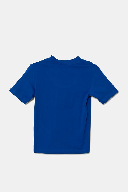 Chłopiec adidas t-shirt bawełniany dziecięcy JC9775 niebieski