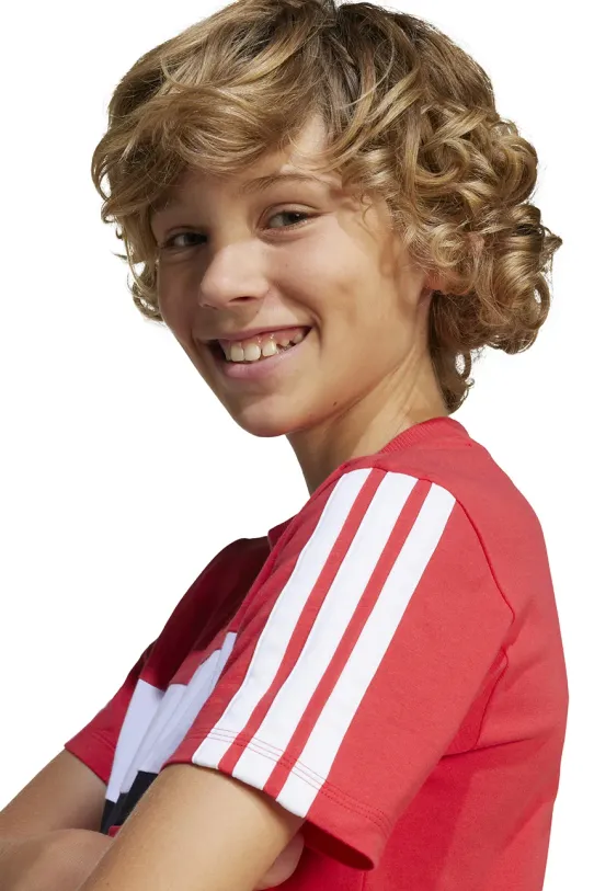 Dětské bavlněné tričko adidas JI6213