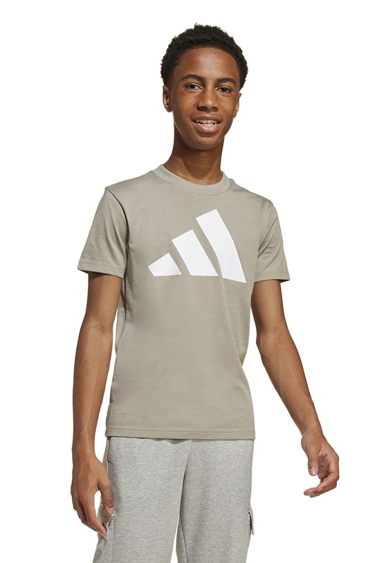 Детска памучна тениска adidas JE1387