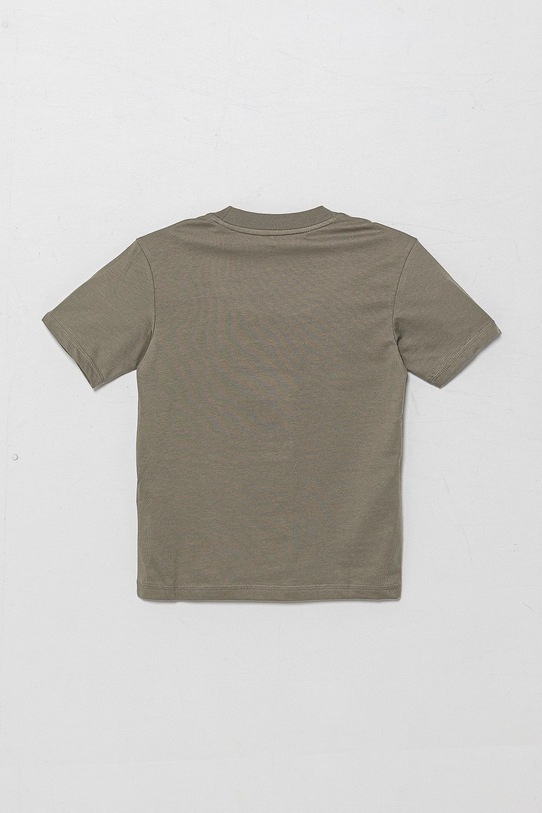 Момче Детска памучна тениска adidas JE1387 кафяв