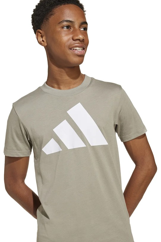 Детска памучна тениска adidas JE1387