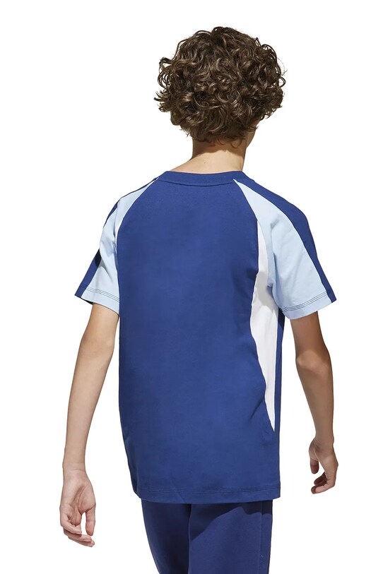 Otroška bombažna kratka majica adidas JD0060