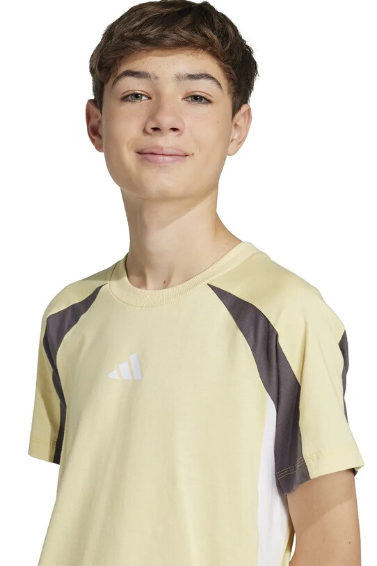 adidas t-shirt bawełniany dziecięcy JC9308