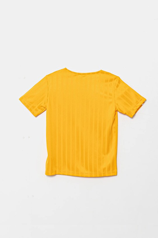 Мальчик Детская футболка adidas Originals JC7283 оранжевый