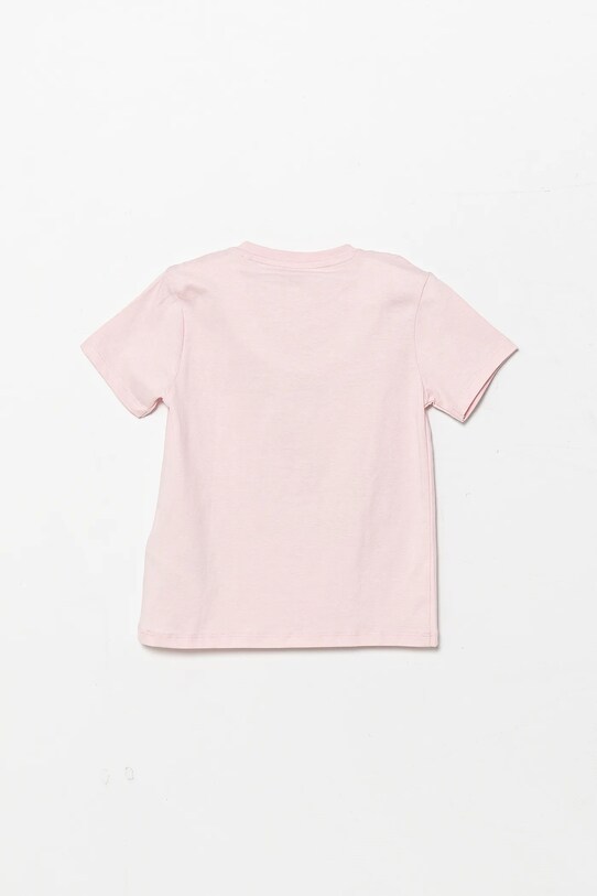 Guess t-shirt bawełniany dziecięcy H4BT01.I3Z14.PPYA różowy SS25