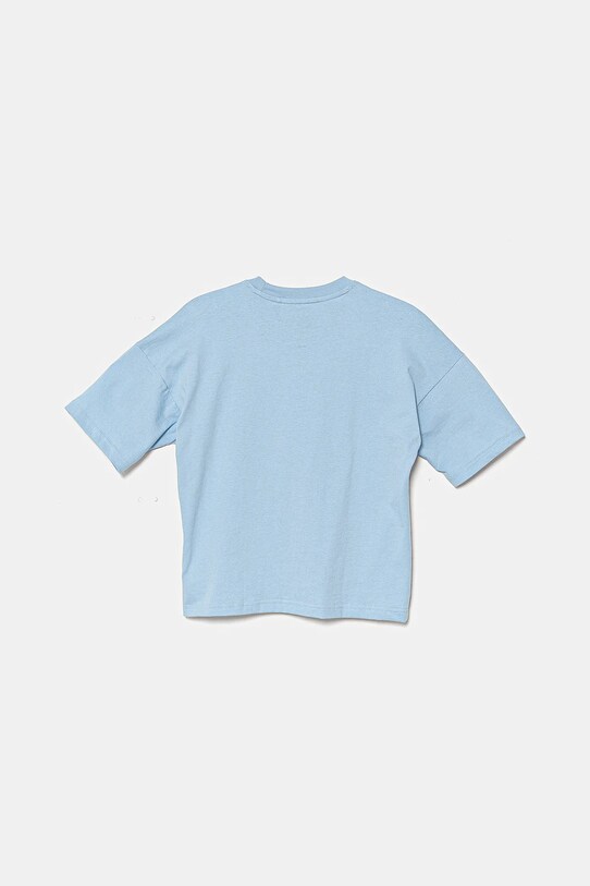 Băieți adidas Originals tricou de bumbac pentru copii JD2915 albastru