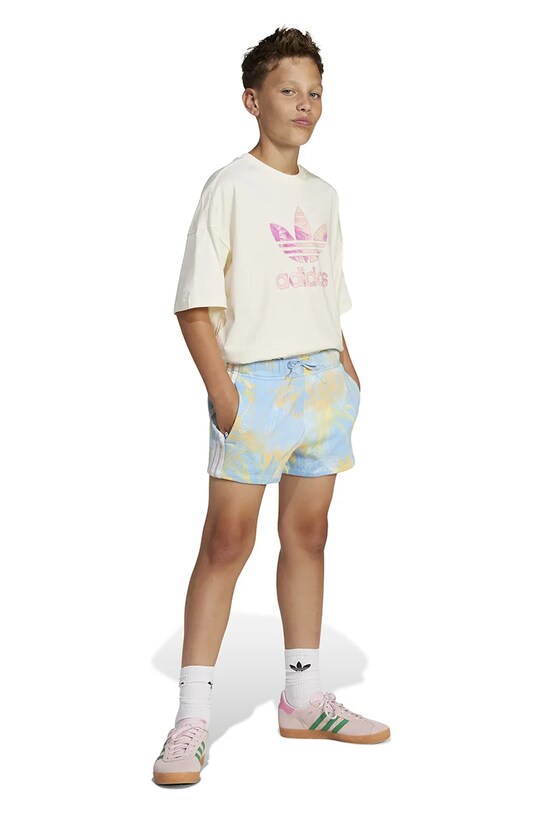 Детская хлопковая футболка adidas Originals JD2916