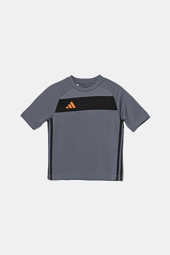 Παιδικό μπλουζάκι adidas JD0587 γκρί SS25