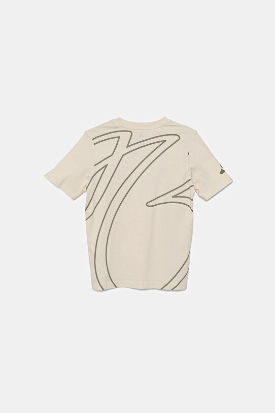 Băieți adidas Performance tricou de bumbac pentru copii JX1948 bej