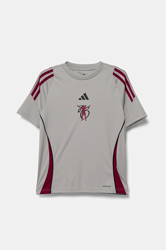adidas Performance tricou copii JX1967 gri SS25