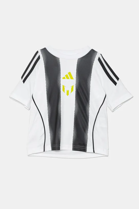 Detské tričko adidas Performance MESSI JL7455 biela SS25