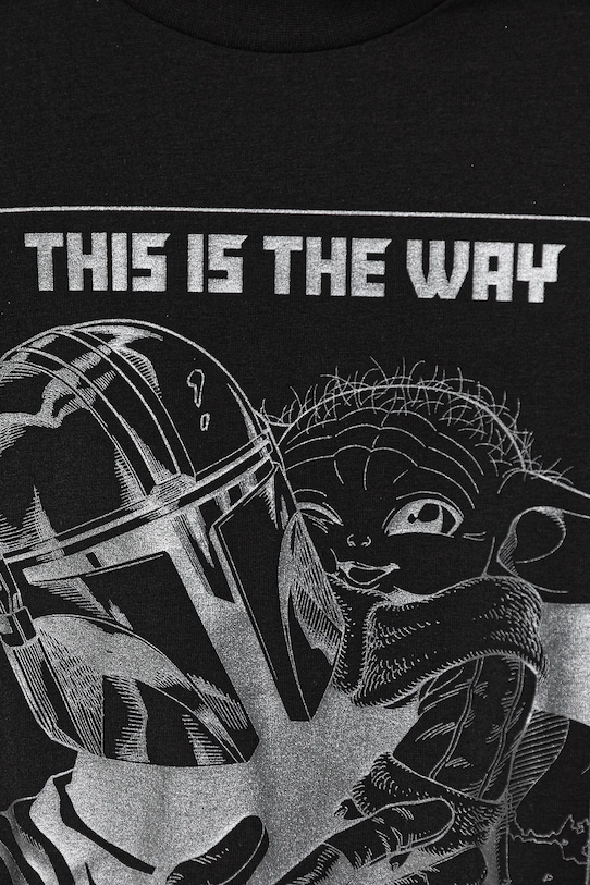 Dětské tričko adidas x Star Wars černá JD4547