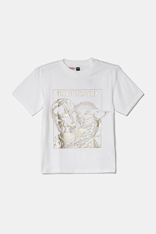 Dětské tričko adidas x Star Wars JF3637 bílá SS25