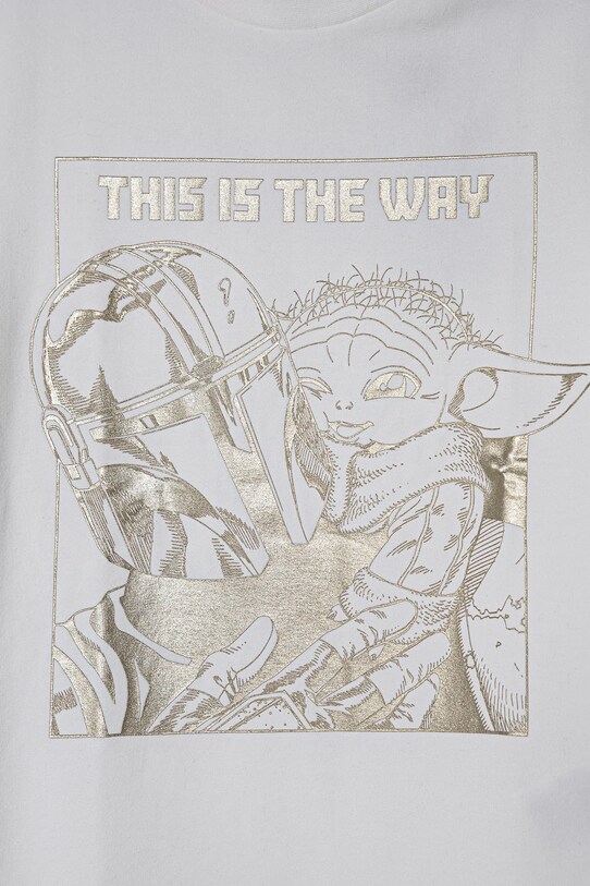 Dětské tričko adidas x Star Wars bílá JF3637
