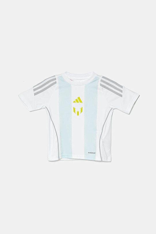 Παιδικό μπλουζάκι adidas Performance MESSI JI5460 λευκό SS25