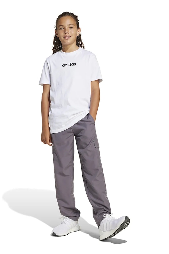 Detské bavlnené tričko adidas JC9747