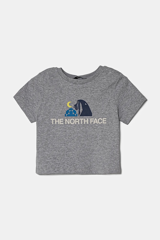 The North Face t-shirt dziecięcy KID GRAPHIC S/S TEE pozostałe szary NF0A8AXEDYX1