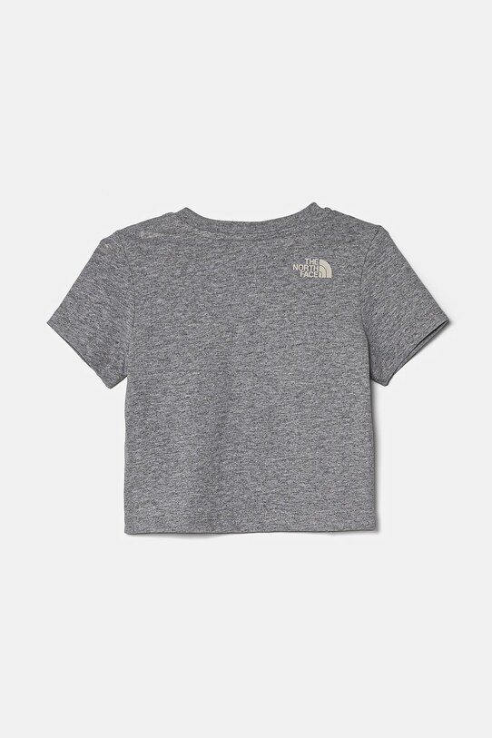 The North Face tricou copii KID GRAPHIC S/S TEE NF0A8AXEDYX1 gri SS25