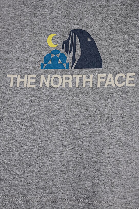 Băieți The North Face tricou copii KID GRAPHIC S/S TEE NF0A8AXEDYX1 gri