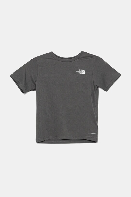 The North Face tricou copii TEEN NEW 24/7 SS TEE print gri NF0A8DF20UZ1