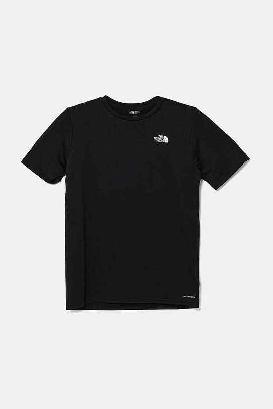 The North Face tricou copii TEEN NEW 24/7 SS TEE print negru NF0A8DF2JK31