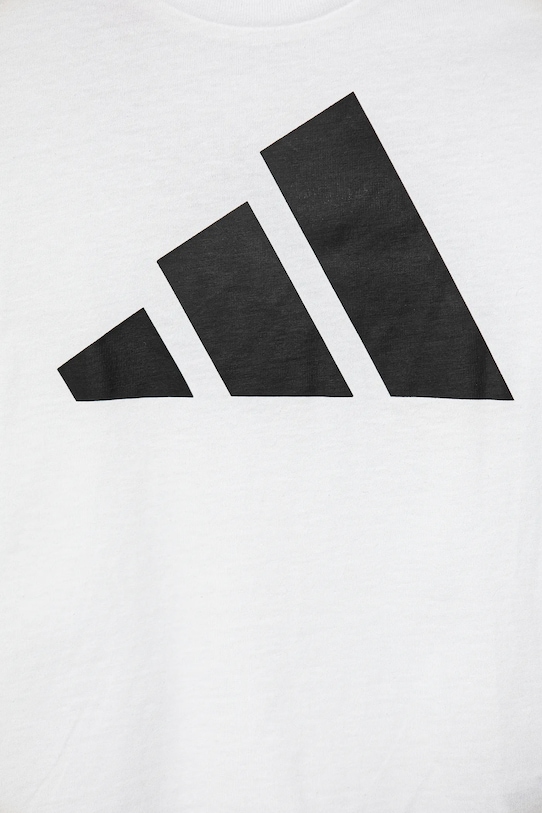 adidas tricou de bumbac pentru copii alb JC9659