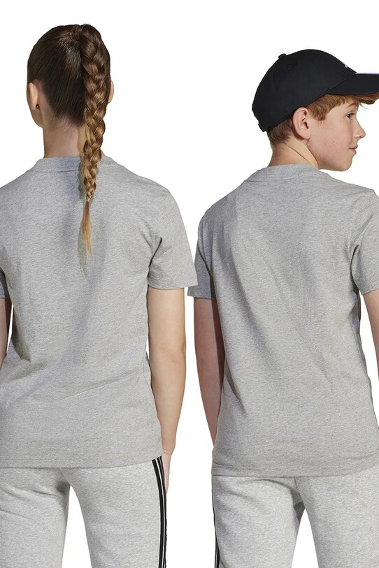 adidas tricou de bumbac pentru copii JC9663 gri
