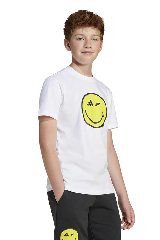 adidas tricou de bumbac pentru copii x Smiley World JJ3071