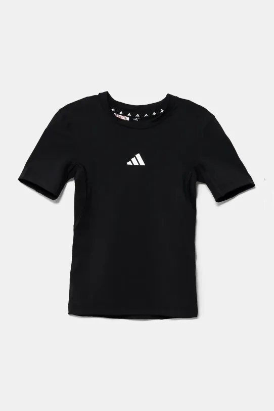 adidas t-shirt dziecięcy JJ5047 czarny SS25